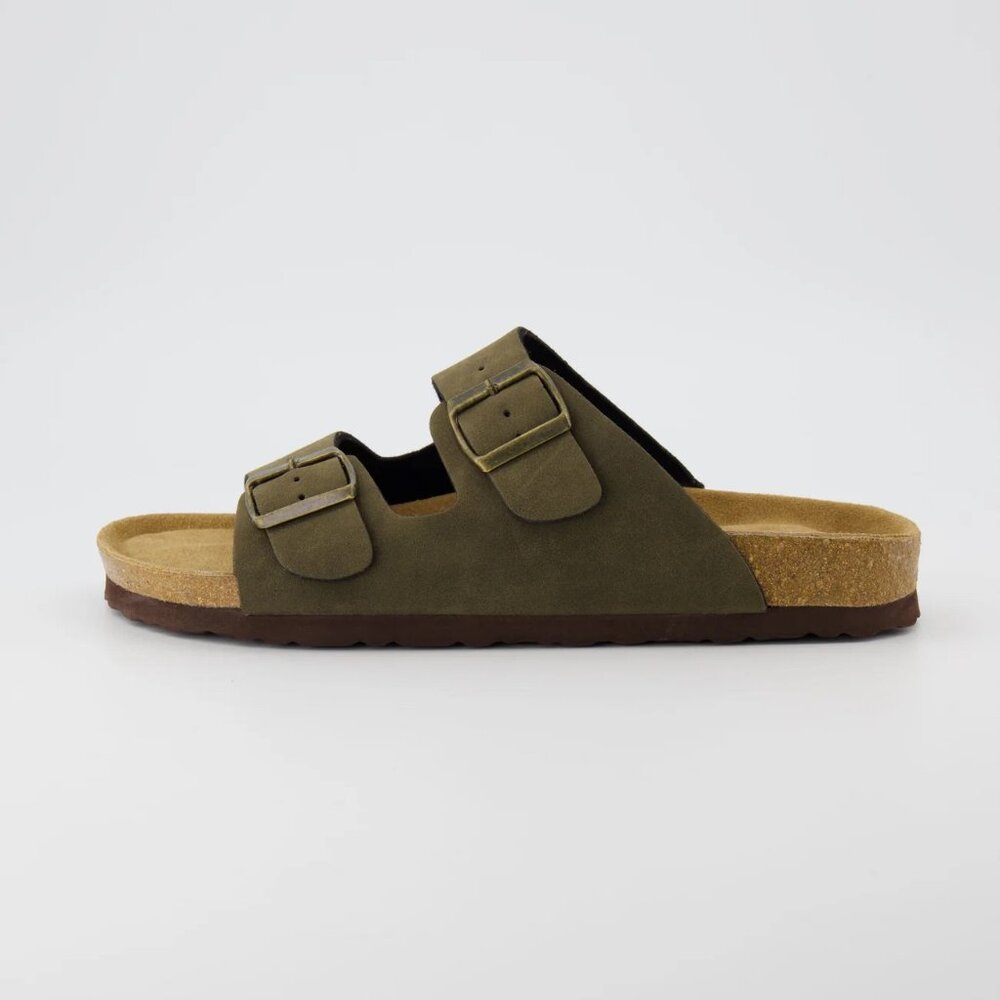 Cushionnaire Lane Men's Cork Footbed Sandal